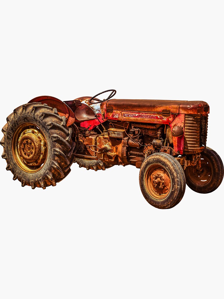 Rusty Massey Ferguson Tractor by liesjes
