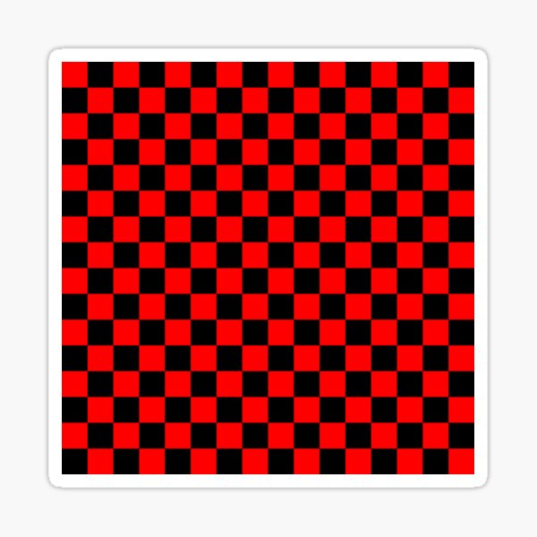 Item preview, Black and red checkered designed and sold by Gatae.