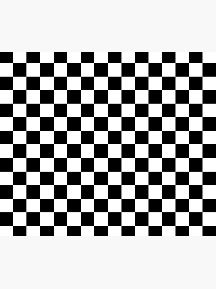 "Black and white checkered" Throw Blanket for Sale by Gatae Redbubble