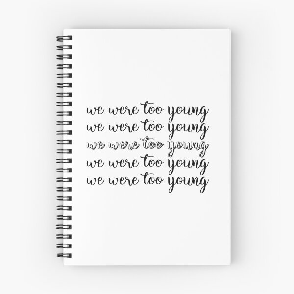 Item preview, Too young designed and sold by mdcreations.