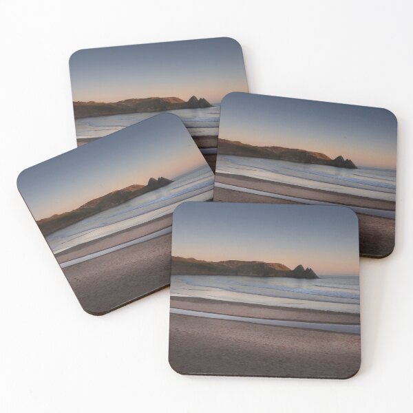 Item preview, Sand bar at Three Cliffs Bay designed and sold by Leighton Collins.