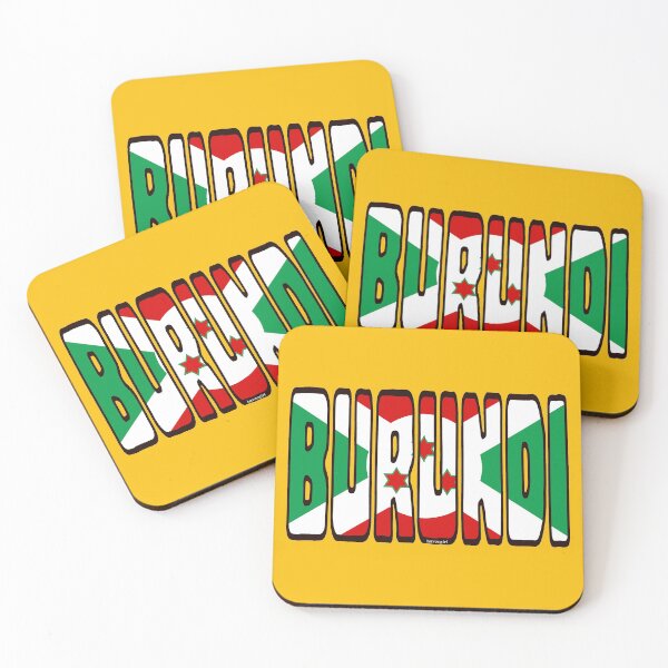 Item preview, Burundi Font with Burundian Flag designed and sold by Havocgirl.