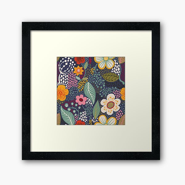 Secret Garden Framed Art Print