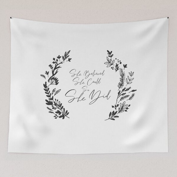 Item preview, She Believed She Could...So She Did designed and sold by InknColor.