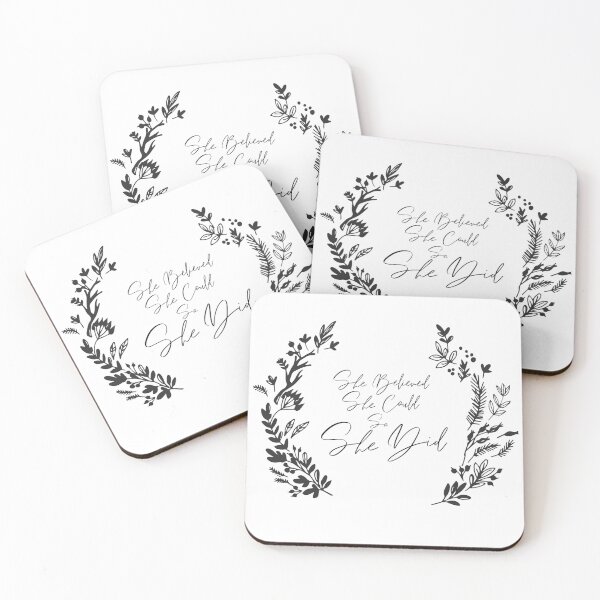Item preview, She Believed She Could...So She Did designed and sold by InknColor.