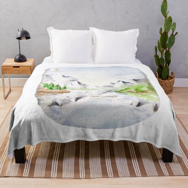 Item preview, Watercolour Mountains designed and sold by Alexa Price.