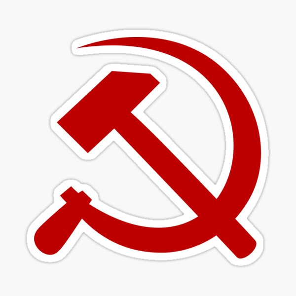 "Communism Logo" Sticker for Sale by The Chosen One | Redbubble