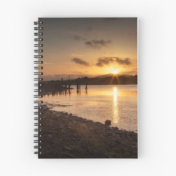 Item preview, Sunset over the Neath estuary designed and sold by Leighton Collins.