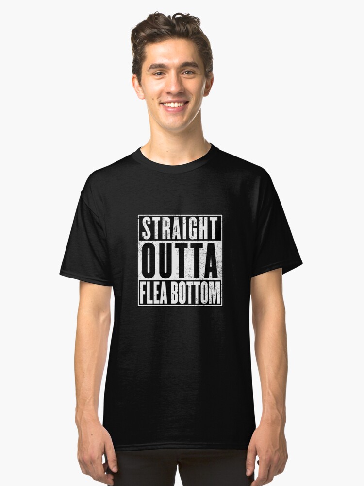 Alternate view of Straight Outta Flea Bottom Classic T-Shirt