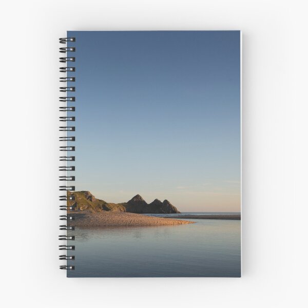 Item preview, Blue sky at Three Cliffs Bay  designed and sold by Leighton Collins.
