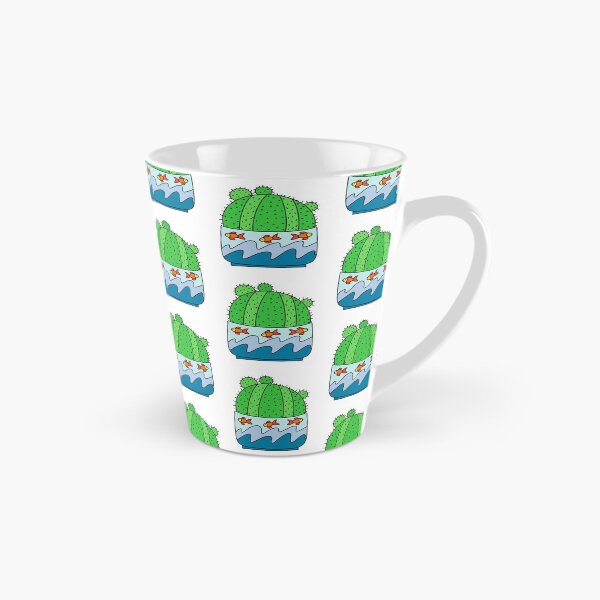 Item preview, Cute Cactus Design #163: Ball Cactus In Goldfish Themed Pot designed and sold by DreamCactus.
