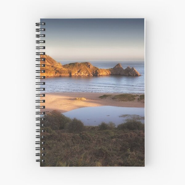 Item preview, High tide at Three Cliffs Bay  designed and sold by Leighton Collins.