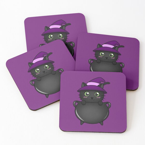 Item preview, Black Cat in a Caldron  designed and sold by KionaDesign.