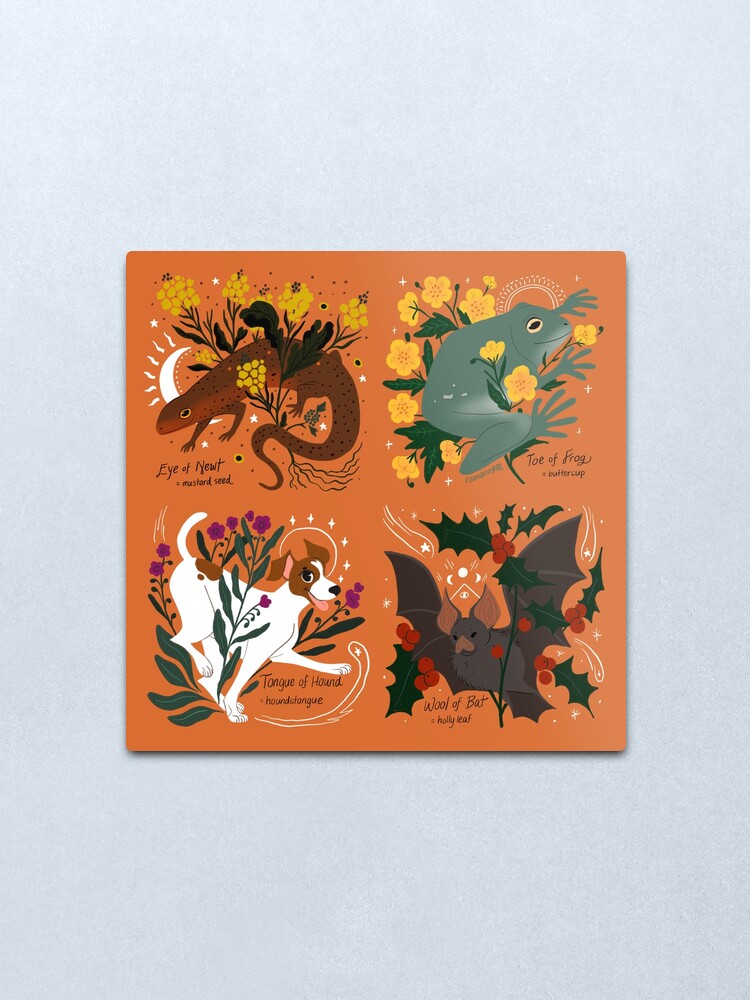Alternate view of Witch's Brew: A Collection Metal Print