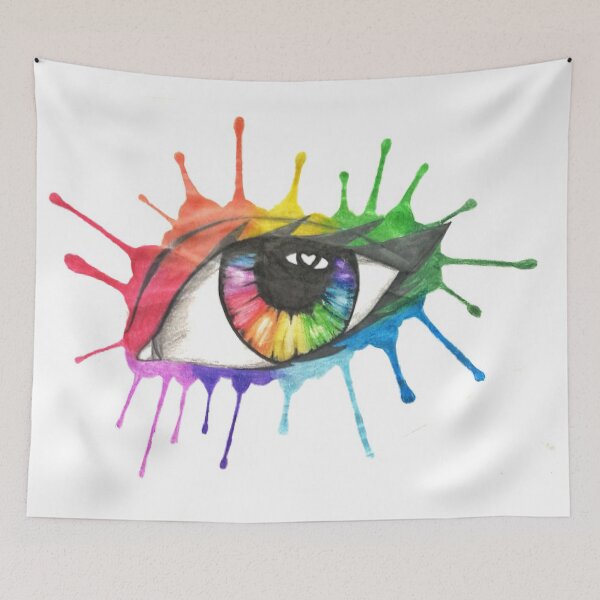 Item preview, Splattering Dragon Eye designed and sold by nicolesunart.