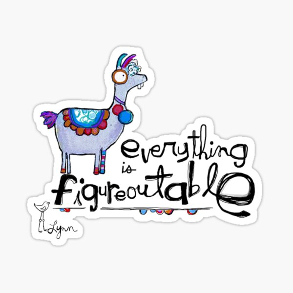 Figureoutable Sticker
