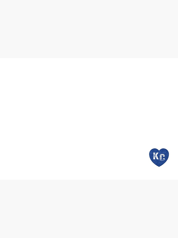 Royal Blue KC Blue Heart Kansas City Hearts I Love Kc heart Kansas city KC Face mask Kansas City facemask by kcfanshop