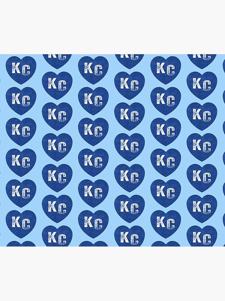 Royal Blue KC Blue Heart Kansas City Hearts I Love Kc heart Kansas city KC Face mask Kansas City facemask by kcfanshop