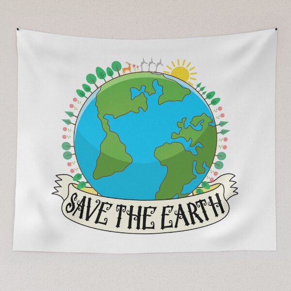 Item preview, Save the Earth designed and sold by plushism.