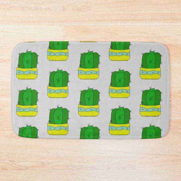Item preview, Cute Cactus Design #168: Cactus In Yellow Pot designed and sold by DreamCactus.