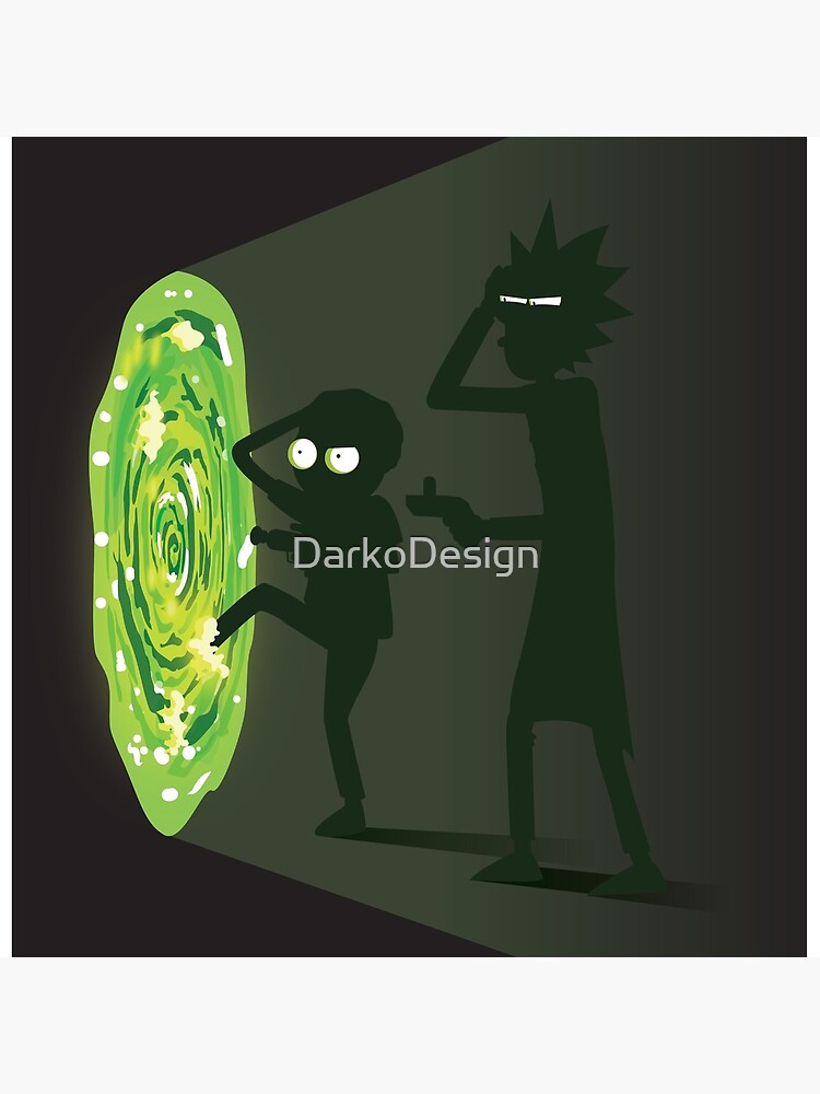 Rick and Morty - Portal Travel by DarkoDesign