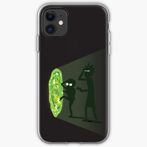 Rick and Morty - Portal Travel iPhone Soft Case
