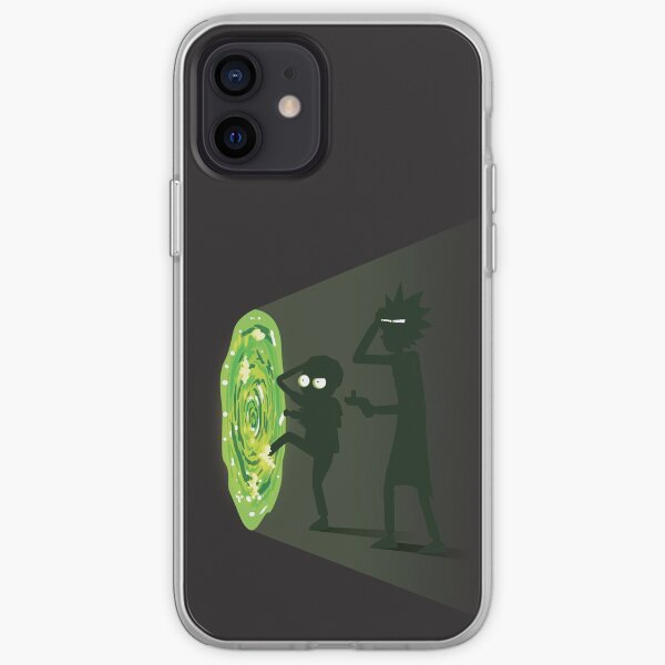 Rick and Morty - Portal Travel iPhone Soft Case