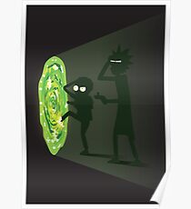 Rick and Morty - Portal Travel Poster