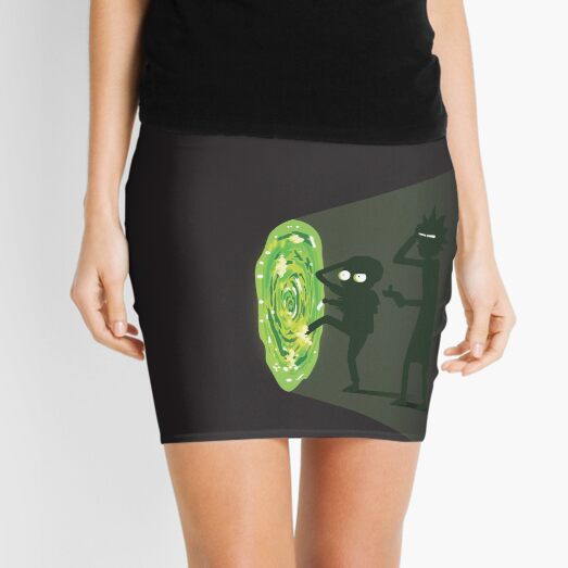 Rick and Morty - Portal Travel Mini Skirt