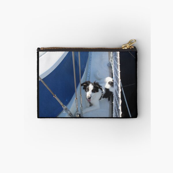 Item preview, Australian Shepherd Skipper Resting on Port Side Deck designed and sold by banditandkoko.