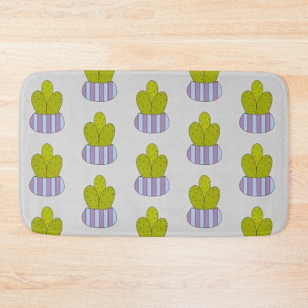 Item preview, Cute Cactus Design #175: Cacti In A Striped Pot designed and sold by DreamCactus.