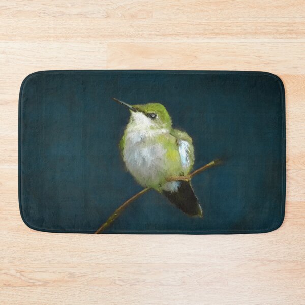 Item preview, Hummingbird Painting - Cute Original Bird Art designed and sold by alpendesigns.