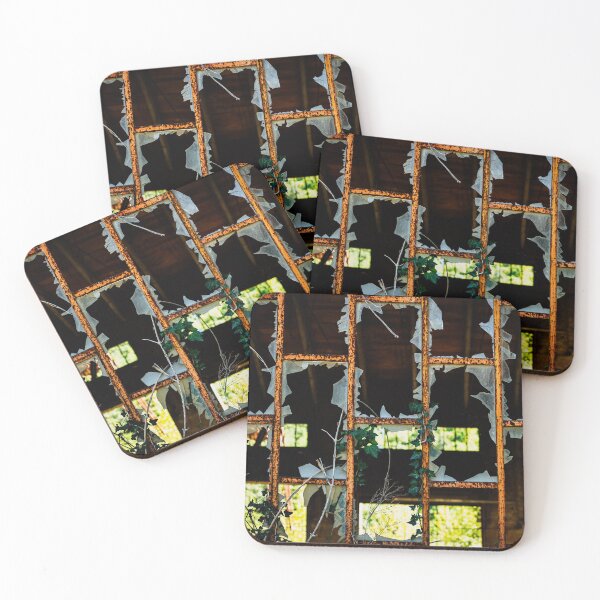 Item preview, Shattered glass, abandoned factory, Bagno Vignoni, Tuscany, Italy designed and sold by AndrewJonesFoto.