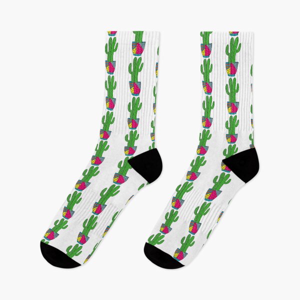 Artikelvorschau, Cute Cactus Design #178: Saguaro Cacti In Funky Pot entworfen und verkauft von DreamCactus.