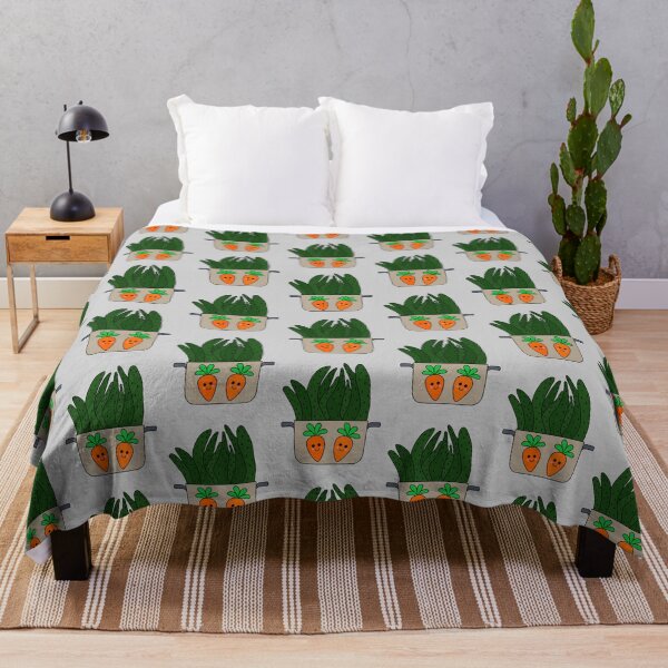 Item preview, Cute Cactus Design #179: Succulent In Cooking Pot With Carrots designed and sold by DreamCactus.