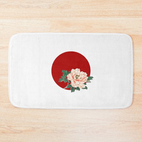 Item preview, Japanese Flag - Pink Rose designed and sold by weavernap.
