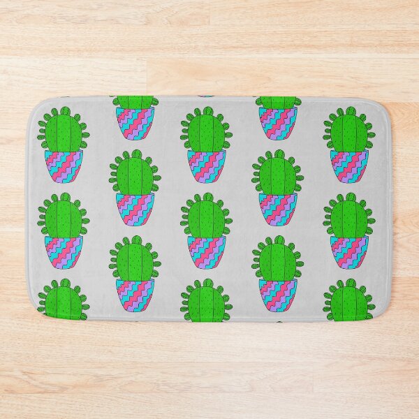 Item preview, Cute Cactus Design #181: Cactus In Bright Colored Pot designed and sold by DreamCactus.