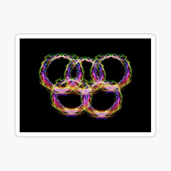 Olympic Rings Stickers Redbubble