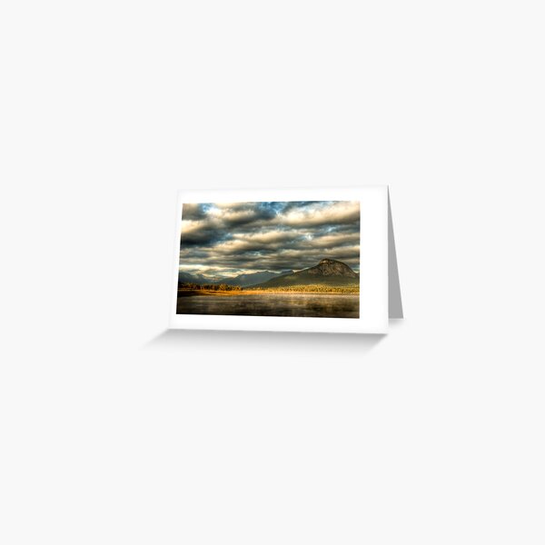 Lake Moogerah - Early Morning Mist Greeting Card