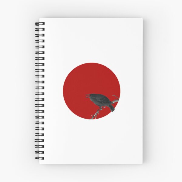 Item preview, Japanese Flag - Crow designed and sold by weavernap.