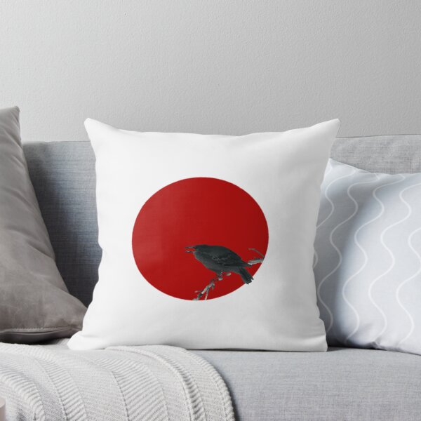 Item preview, Japanese Flag - Crow designed and sold by weavernap.