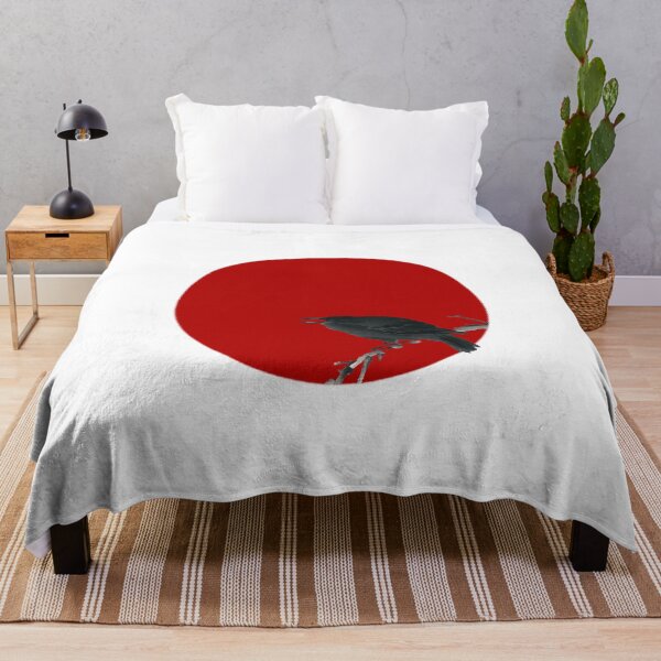 Item preview, Japanese Flag - Crow designed and sold by weavernap.