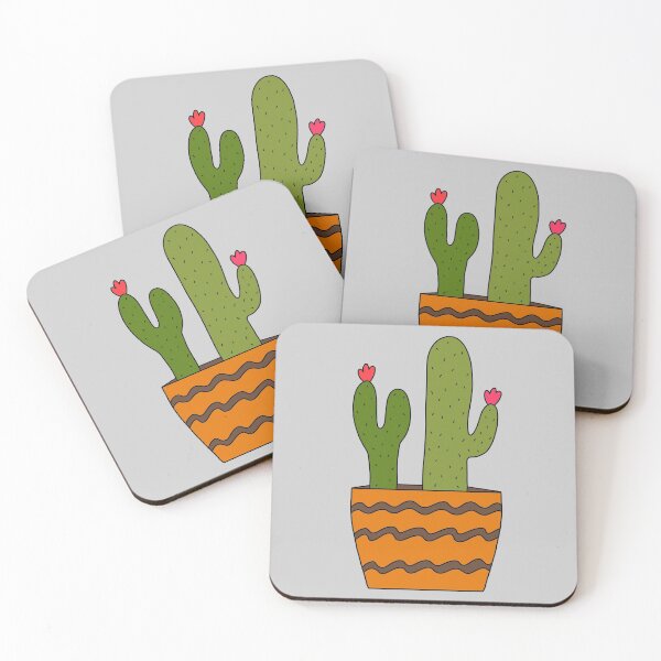 Artikelvorschau, Cute Cactus Design #187: Desert Cacti In Pot entworfen und verkauft von DreamCactus.