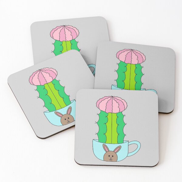 Artikelvorschau, Cute Cactus Design #188: Hybrid Cactus In Cute Bunny Mug entworfen und verkauft von DreamCactus.