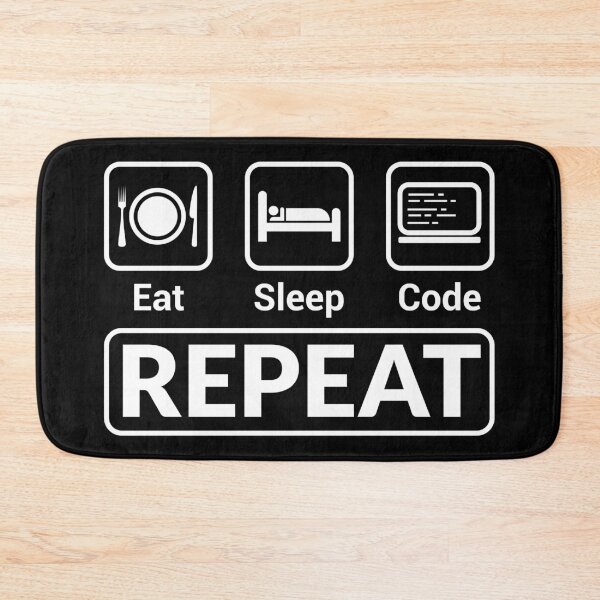 Item preview, Eat Sleep Code Repeat designed and sold by mrhighsky.