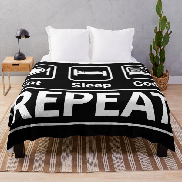 Item preview, Eat Sleep Code Repeat designed and sold by mrhighsky.