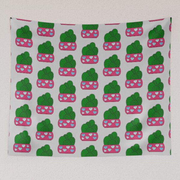 Artikelvorschau, Cute Cactus Design #193: Cacti In Diamond Pot entworfen und verkauft von DreamCactus.