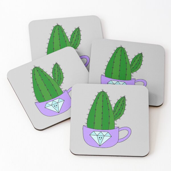 Artikelvorschau, Cute Cactus Design #194: Cactus In Diamond Mug entworfen und verkauft von DreamCactus.