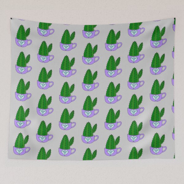 Item preview, Cute Cactus Design #194: Cactus In Diamond Mug designed and sold by DreamCactus.