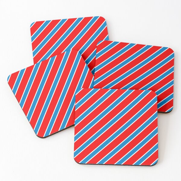 Item preview, Red and Blue Striped designed and sold by TM Selvam.